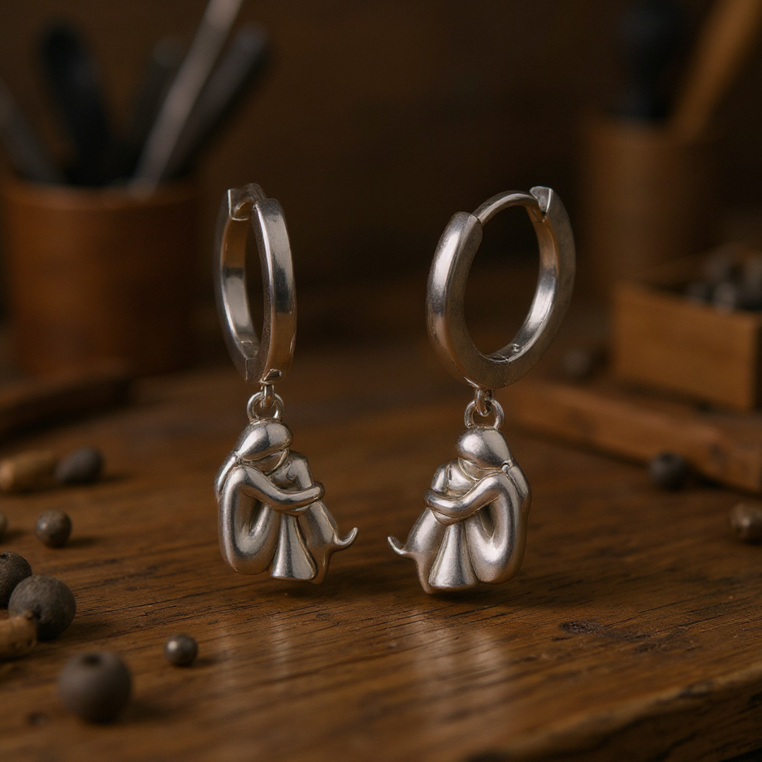 Hug Pendant Necklace with FREE Earrings – Limited Time Offer
